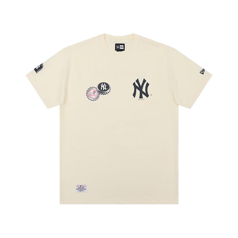 NEW ERA MLB NY Potisk Krátký rukáv Tričko