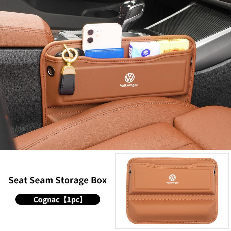 Cup Holders Car Seam Storage Box Crevice Organizer Bag Gap Filler For Volkswagen VW Scirocco Jetta Beetle Golf Passat Polo Tigua