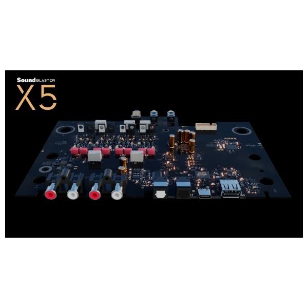 Creative External Sound Card      Sound Blaster X5 Usb