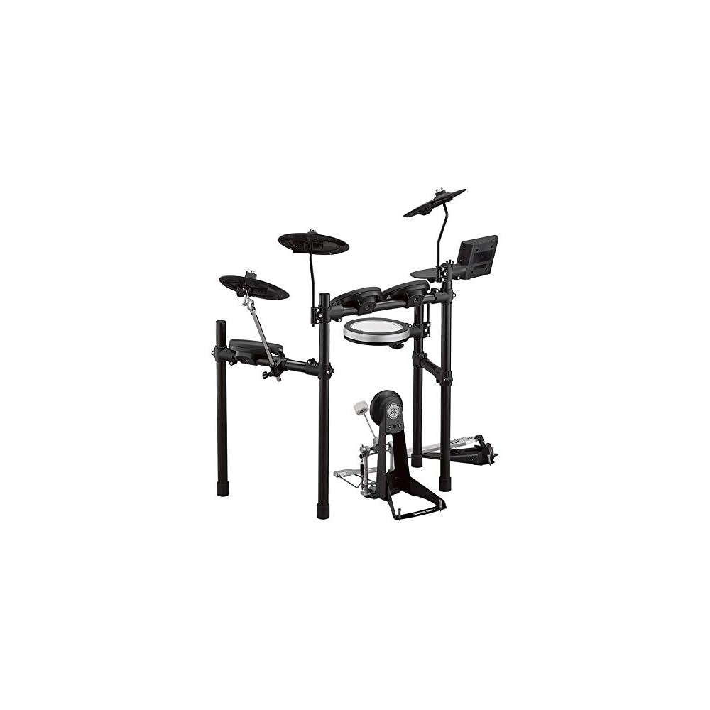 Yamaha DTX402 Series Electronic Drum Kit with 3 Cymbals and Kick Pedal