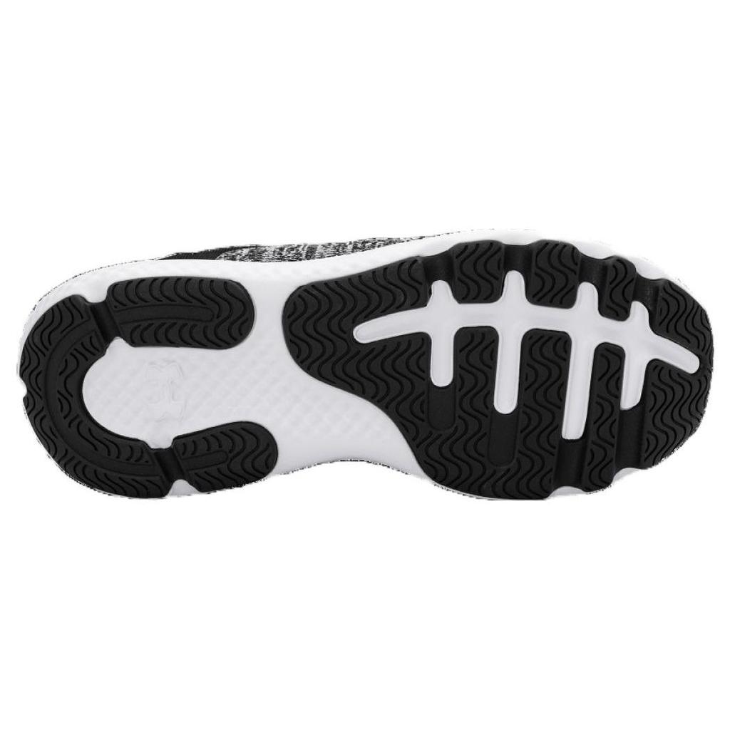 Under Armour Zapatillas deportivas Charged Revitalize para hombre, color negro y blanco, 3026679-001