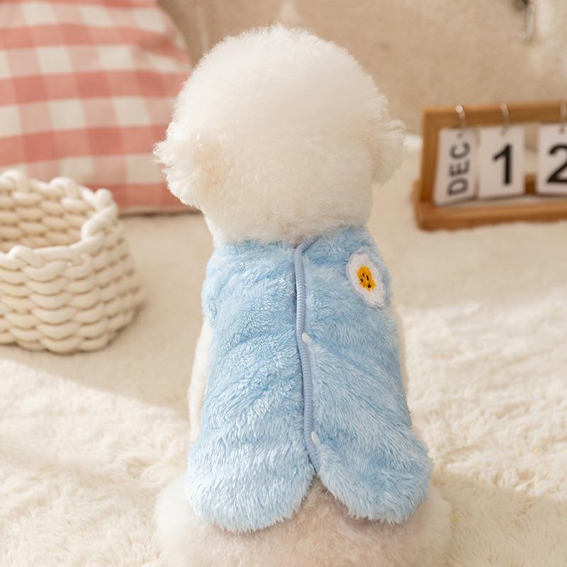 Thickened Warm Winter Fleece Vest For Small Dogs Pet Clothing