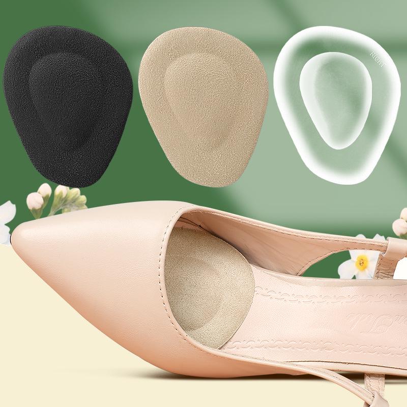 In Stock Women's High Heel Transparent Anti-Slip Shock-Absorbing GEL Forefoot Pad