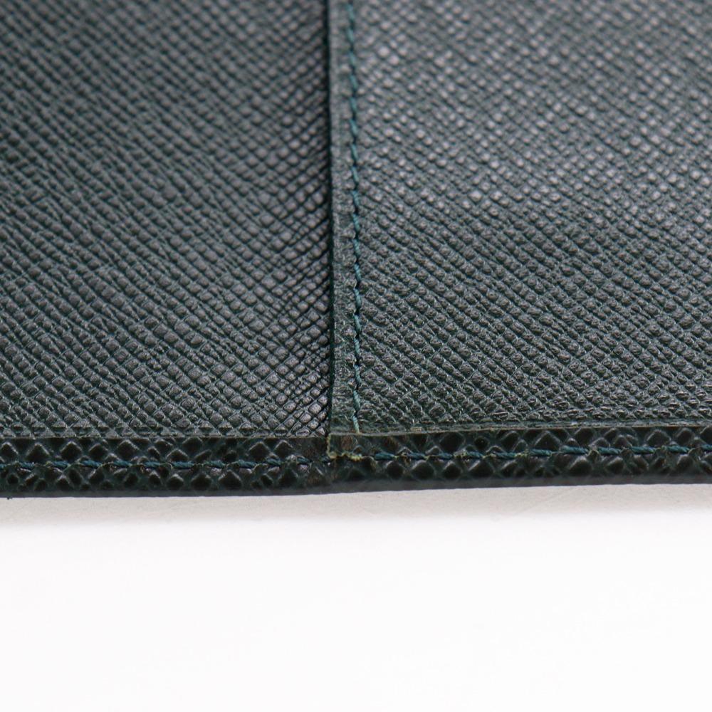 LOUIS VUITTON Agenda Bureau Notebook cover R20407 Notebook cover Epithea Deep green Taiga mens Used