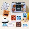 Wooden Face Changing Cube Puzzle Game For Kids With Expression Blocks For Family Play