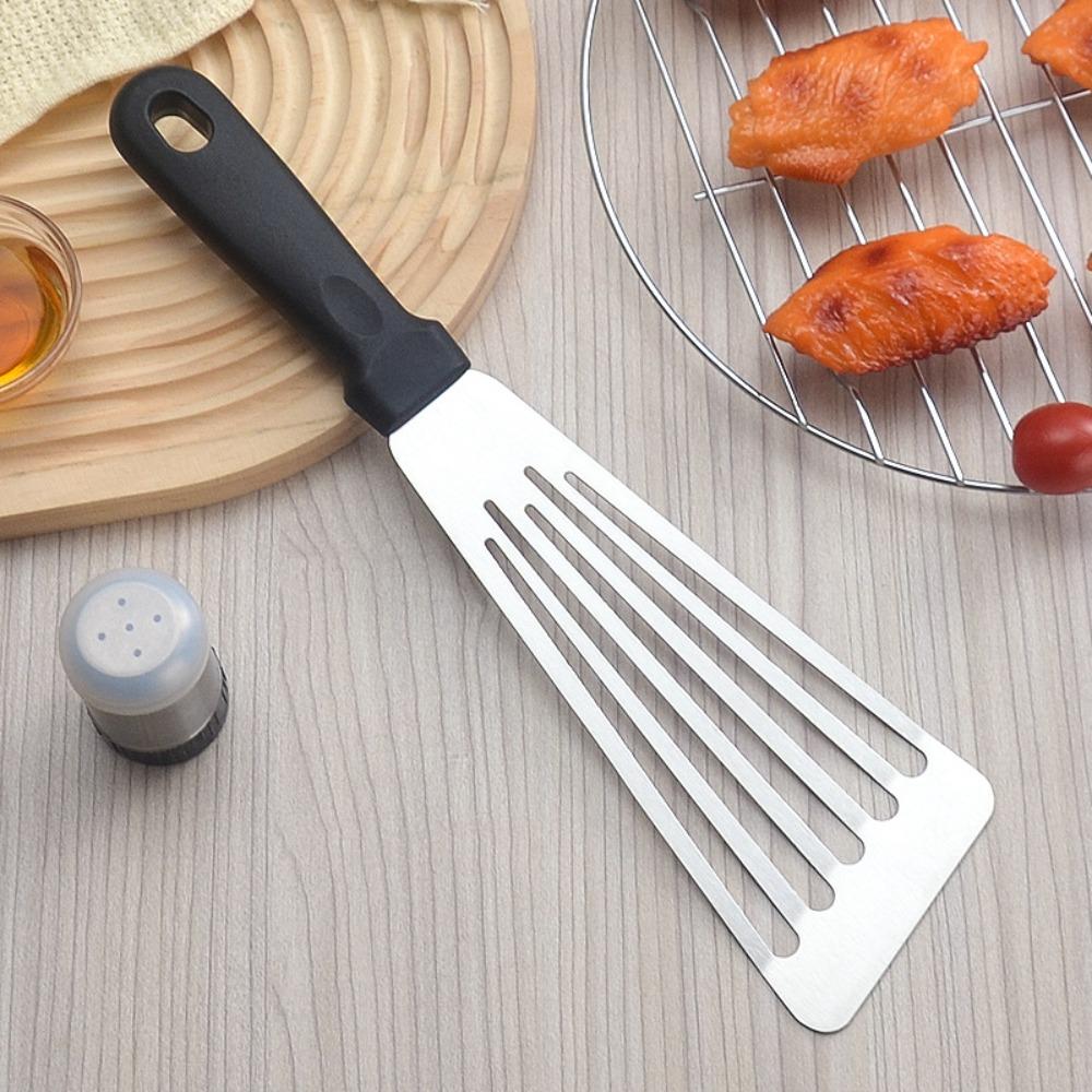 Rust Proof BBQ Spatula Non Stick Frying Turner Fish Frying Spatula Fast-food Restaurant
