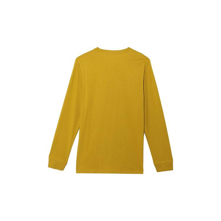 Timberland Pattern Printed Crew Neck Long Sleeve T-Shirt Men Tops Yellow A69DP-CY1