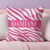 Italian Gorgeous D-Damiani Pillow Case Anti-dustmite Pillowcase Invisible zipper silky short plush Sofa cushion cover