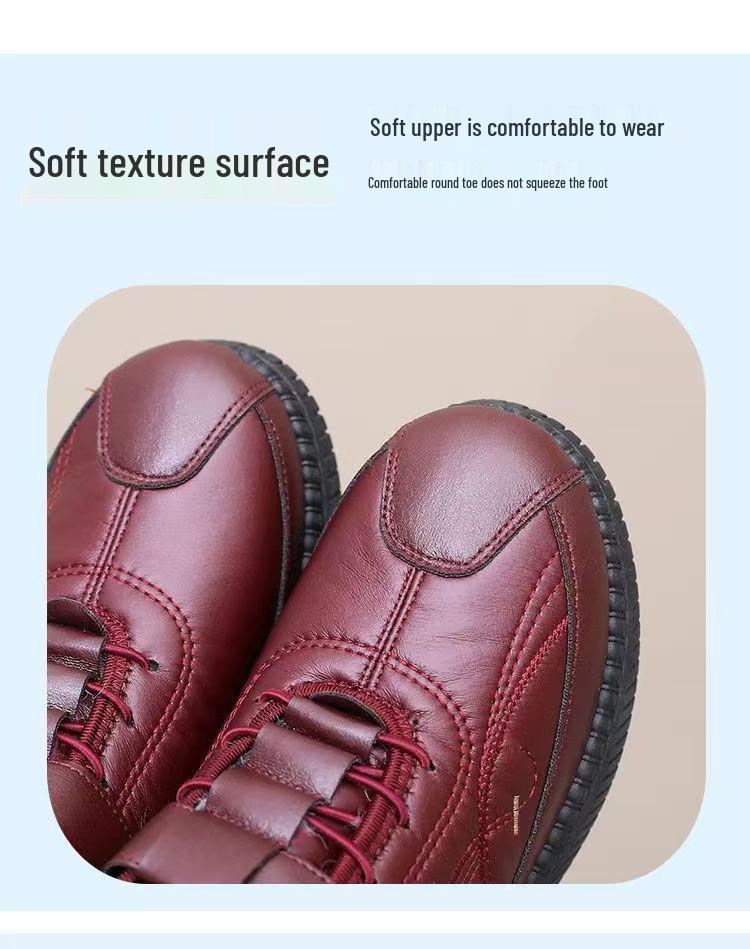 2025 Beijing Women's Non-Slip Winter Cotton Snow Boots with Velvet High Heel