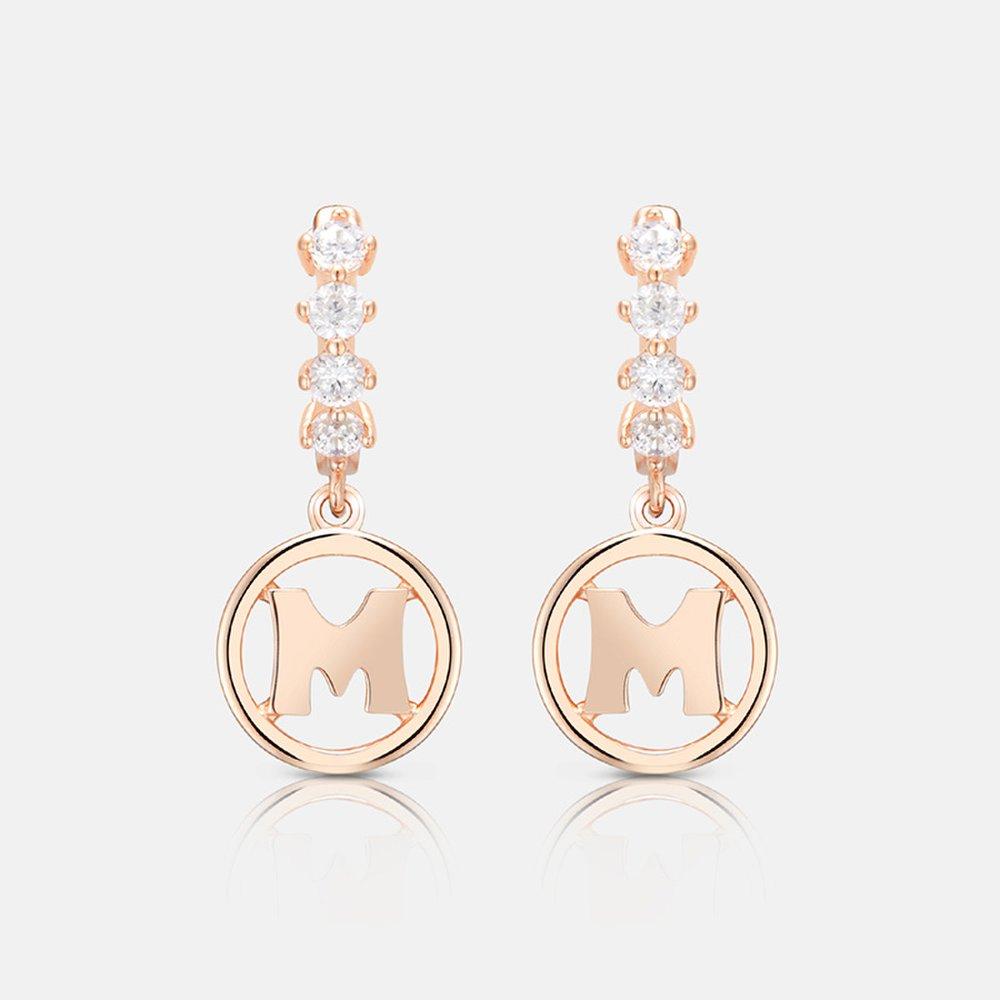 Sterling Silver Earrings A202Se9057Rpa .