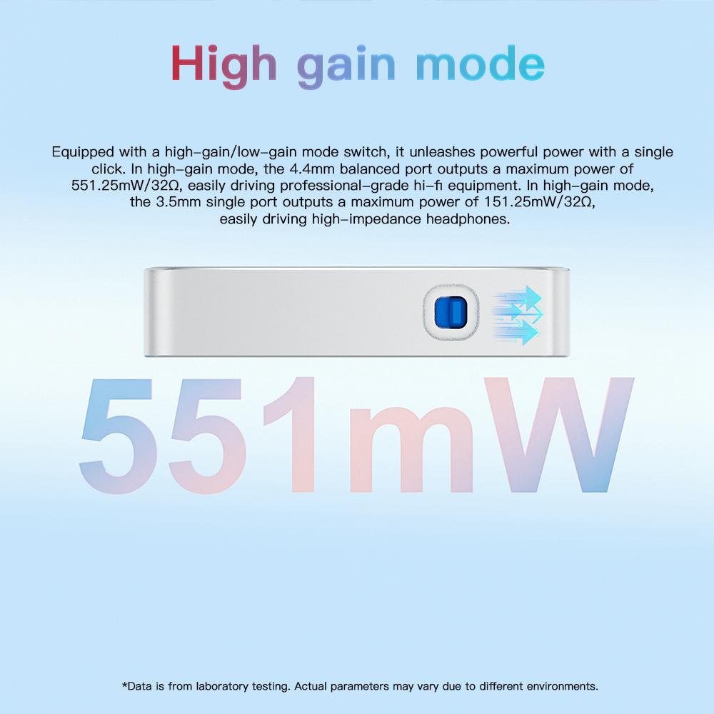 KEYSION Dongle Type C USB DAC AMP Audio HiFi Decoder Headphone Amplifier 2*CS43198 2*SGM8262 Chip 768kHz DSD256 3.5/4.4mm Output