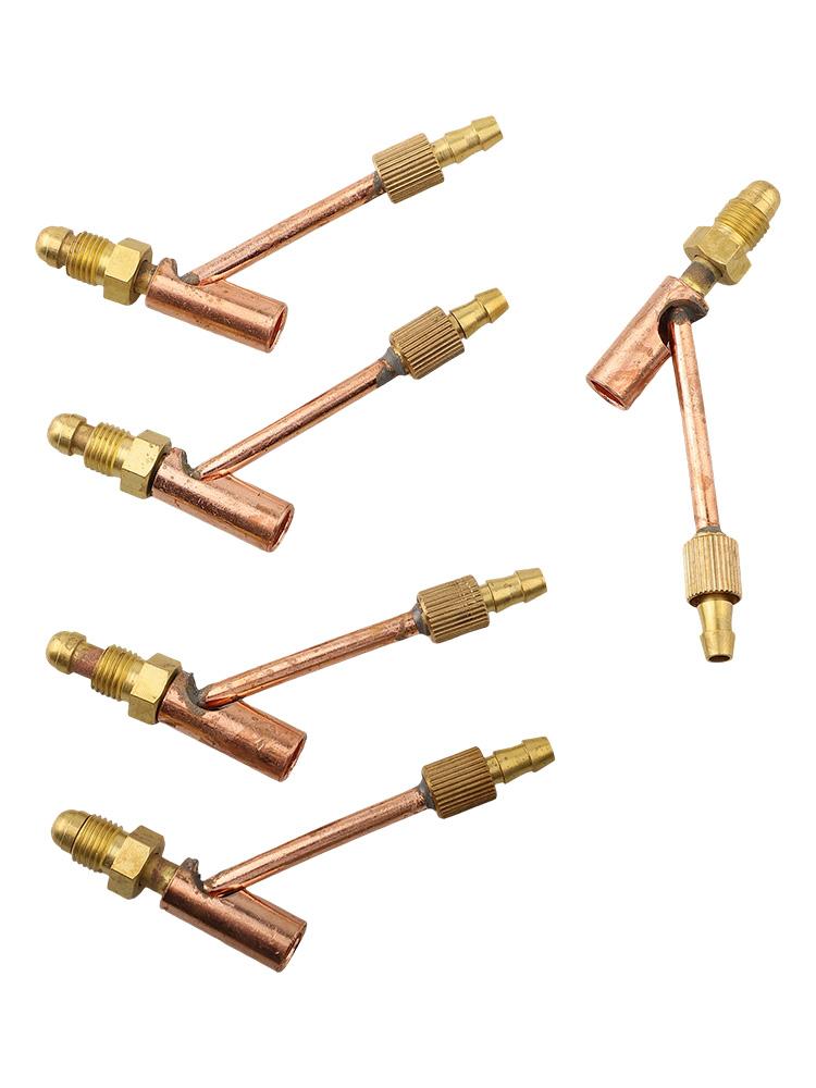 5x Für WIG-Schweißverbinder für männliches Kabel und Gas getrennter Kabelverbinder für WP9 WP17 WP26 Kupfermaterial