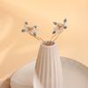 Flower Ancient Hair Stick Pearl Hair Sticks for Buns Flower Hair Comb Tassel Hair Chopstick Chinese Style Hair Stick Jewelry