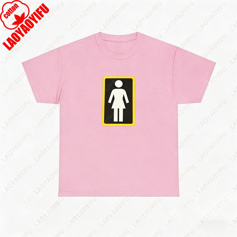 Mädchen Og Skate Vintage Klassisches T-Shirt Druck Unisex Sommer Baumwolle Lässig Süß Streetwear Mode Leicht Feuchtigkeitsableitend