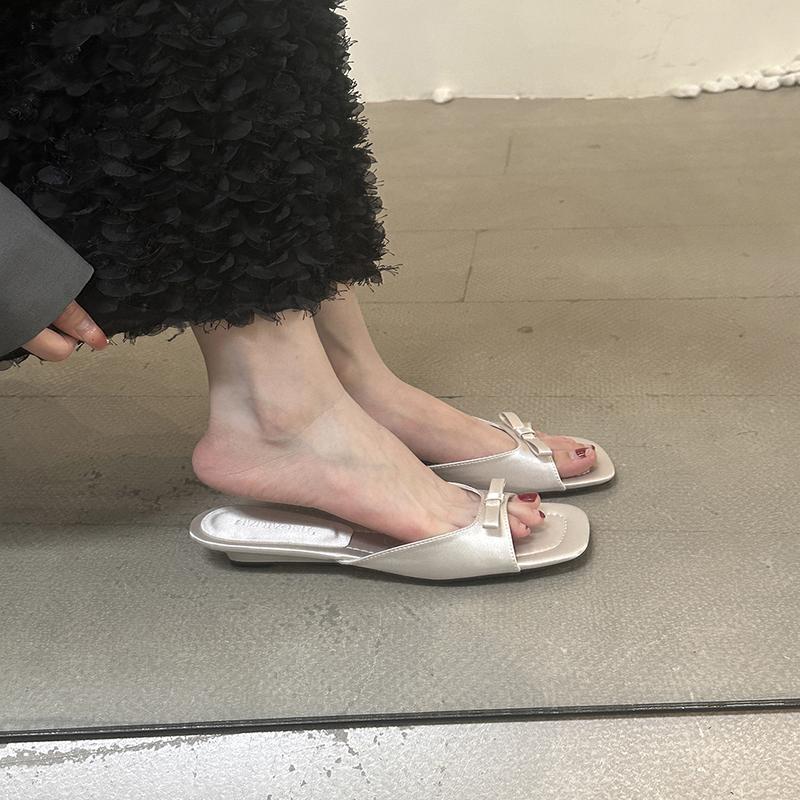 2025 Summer Women Casual Open Toe Slippers Fashion Comfort Wedges Heel Beach Vacation Slides Shoes