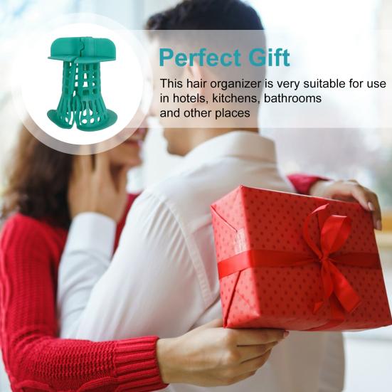 Bathroom Sink Drain Strainer Silicone Bathtub Hair Collector with Anti-Blocking Basket Sink Stopper for Home Bathroom Sink Floor Drain