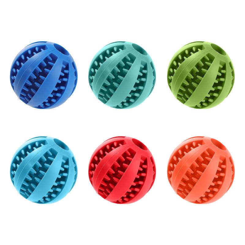 Dog Bite-Proof Watermelon Toy Ball: Teething & Self-Entertainment Food-Dispensing Ball for Boredom Relief