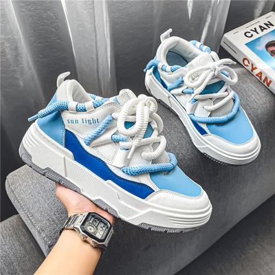 Pantofi cu platformă grosi Tenis de lux pentru bărbați pantofi casual pantofi sport pentru alergare, respirabil, ușoare, comozi, încălțăminte