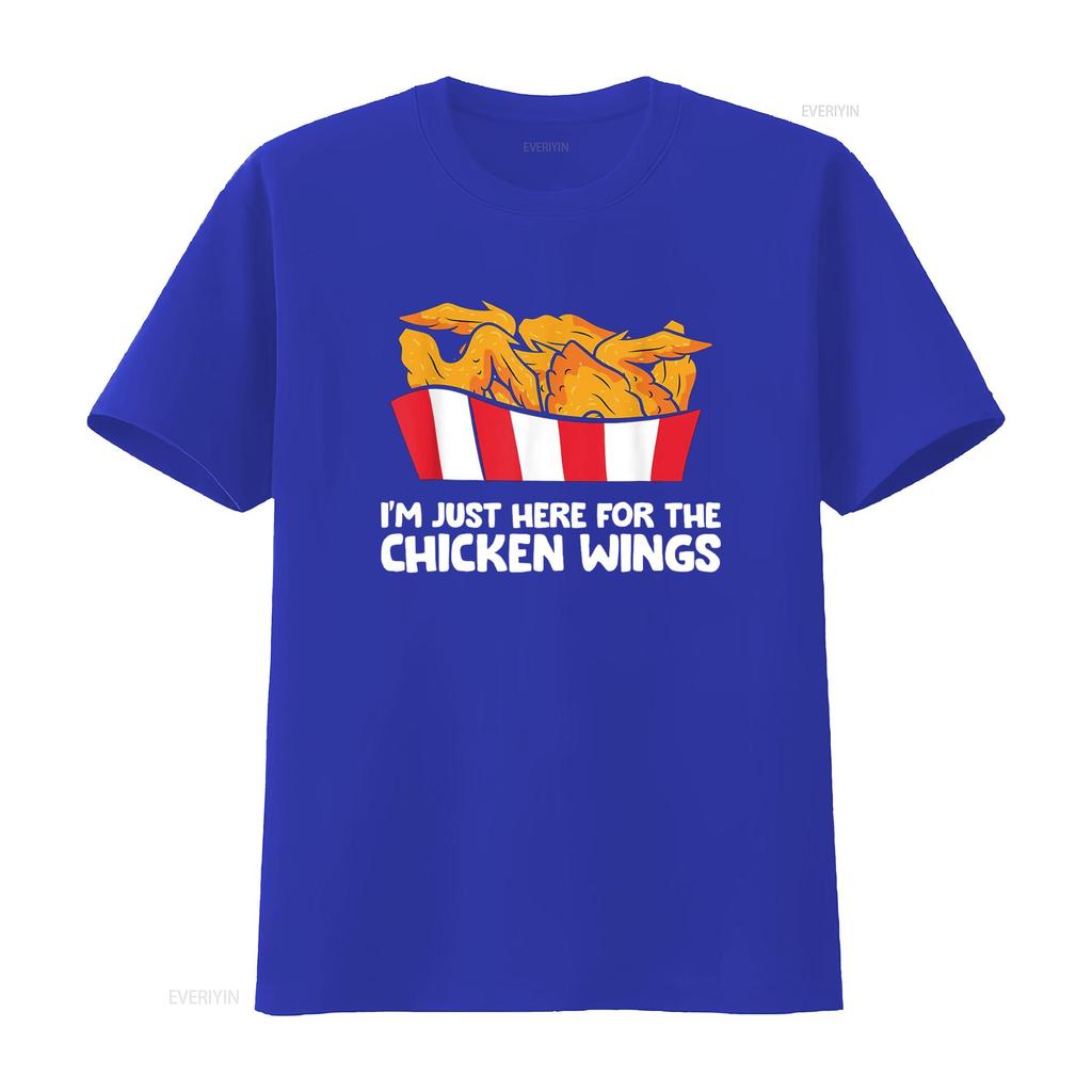 Chicken Wing Lover I m Just Here For The Wings T Shirt Black vintage Washed fashion Soft Slightly Stretched Breathable homme