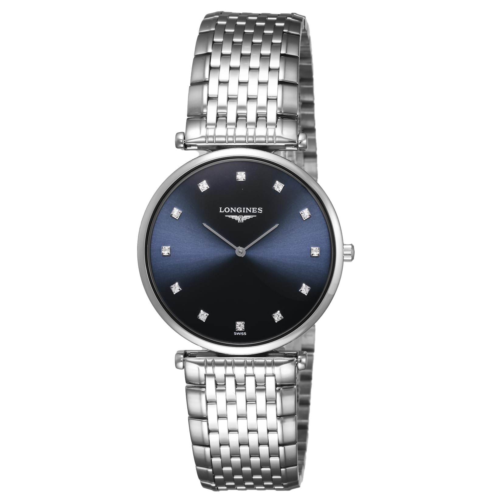 

Watch LA GRANDE CLASSIQUE Grand Classic Quartz Water Resistant for Daily Use Sapphire Glass Blue Dial Stainless Steel Silver [Longines] Men s синій