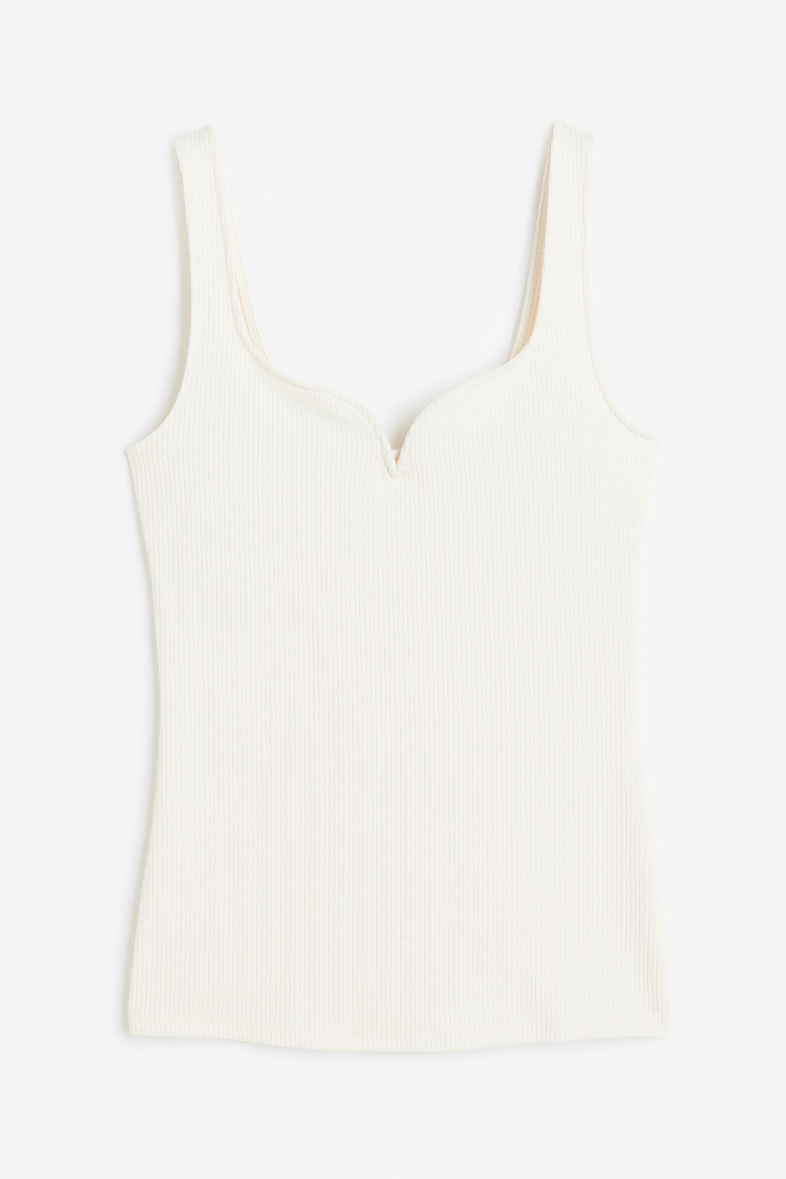 

Топ жилета в рубчик