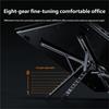 Ergonomic Adjustable Tablet Phone Stand with Multi Angle Positions for Healthy Postures Support Foldable Portable Design
