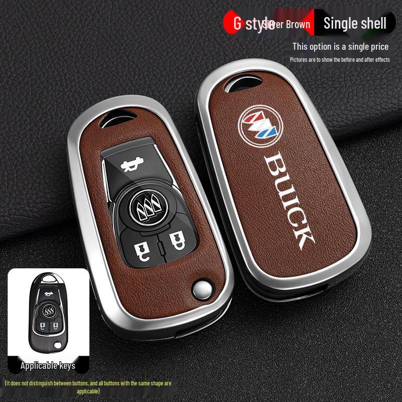 2022 Buick Enclave 652t Key Cover - Metal Protective Case