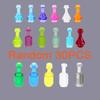 Character Scene Building Blocks Accessories Treasure Dollar Silver Ore Diamond Box Wine Glass Chain Key Teapot Toy Gift Brick