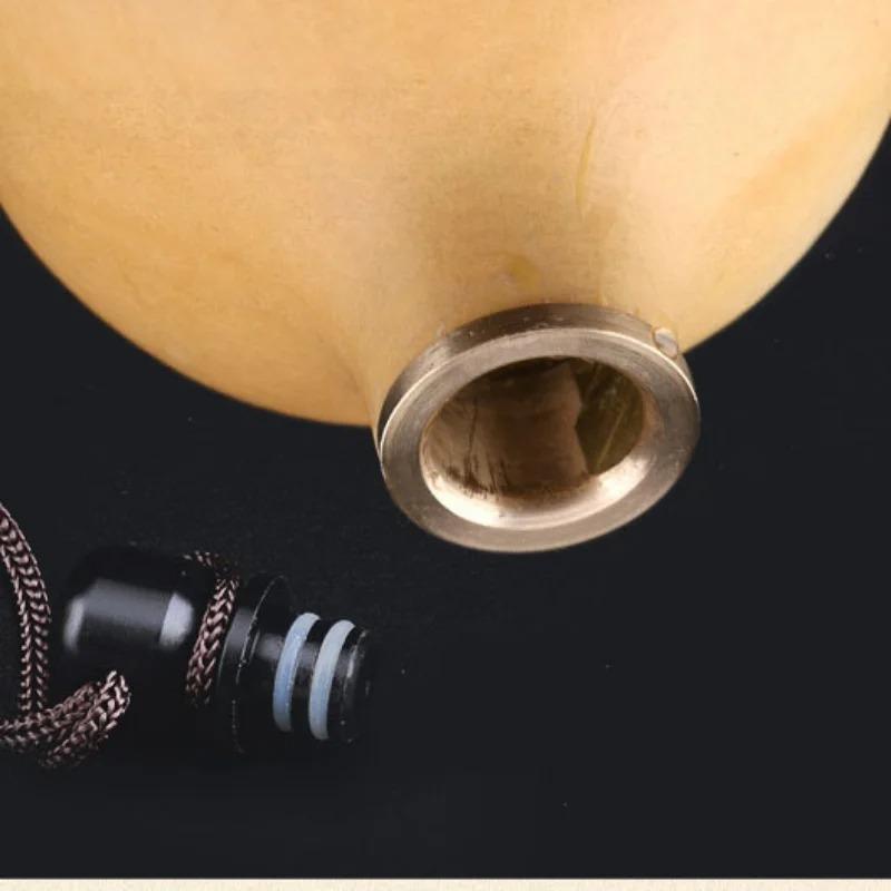 Brown/Natural Gourd Water Bottle for Cosplay Hulu Hulou Calabash Home Table Decor Chinese Pumpkin for Drinks Holder Ornament