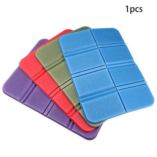 

Наружная подушка для альпинизма, кемпинга, влагонепроницаемый коврик, складной коврик, портативный коврик без запаха, 20% изоляционный коврик для пикника. Pack of 1 разноцветный