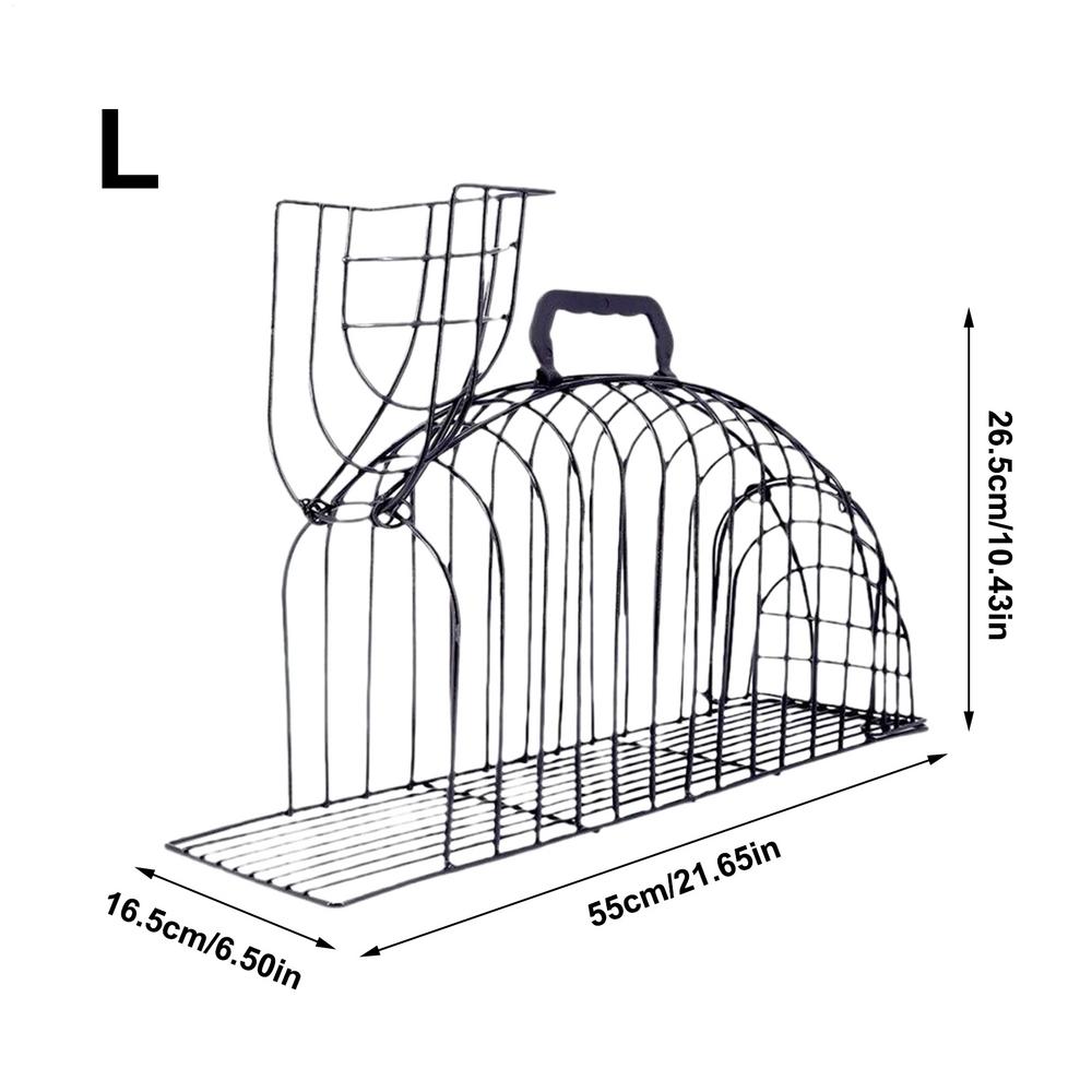 Cat Cage Anti-Scratch Grooming Cage for Cats Mesh Metal Tool for Pet Washing Grooming Travel Car Ride Home Puppy Indoor Kitten