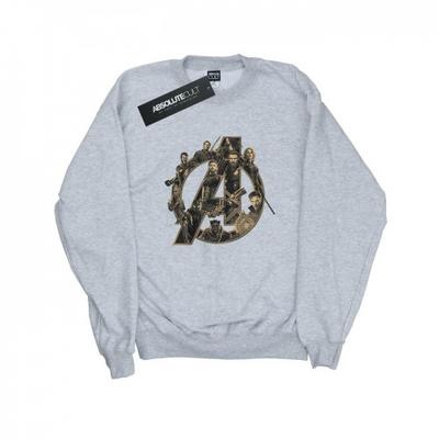 Womens/Ladies Avengers Infinity War Marvel Logo Sweatshirt
