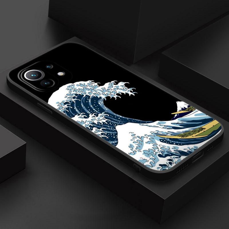 

Katsushika Hokusai Japan Art Great Wave Phone Case For Xiaomi 14T 13T 12T 11T 14 Pro 11 Lite Poco X3 X4 X5 X6 M5 F5 F6 Pro Cover POCO M6 Pro 4G