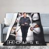 House MD Dr Gregory House Fashion Blanket Multi-size Soft and Lightweight  Throw Fashion Blankets for Couch Sofa and Bed