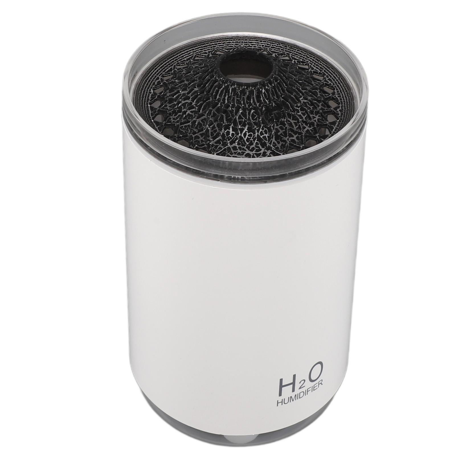 

Scent Diffuser White Gradient Light Simulated Flame USB Charging 250ml Aroma Humidifier for Home Traveling Office