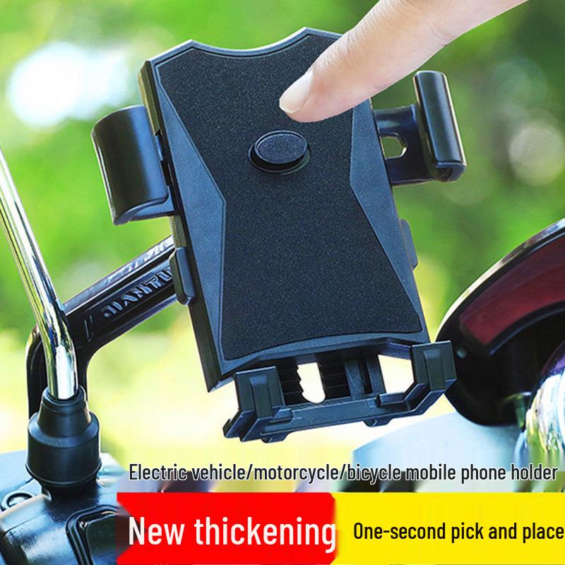 Shockproof Motorcycle and Bicycle Phone Holder for Navigation
