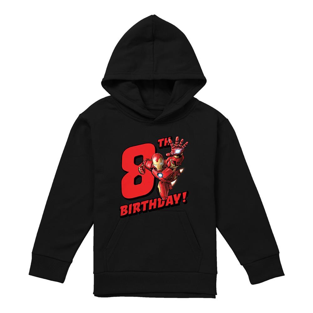 Marvel Childrens/Kids Iron Man 8th Birthday Hoodie
