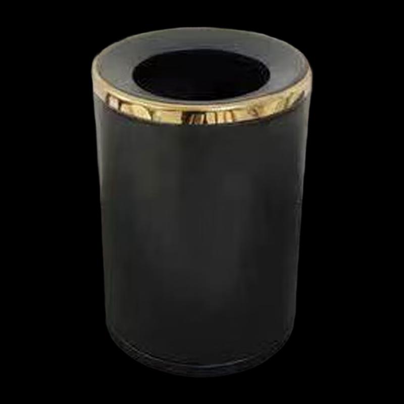 NHZHIW Round Iron Trash Can