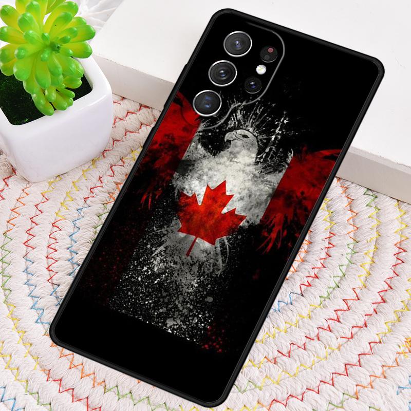 Canadian Flag Phone Case for Samsung Galaxy Note 10 Pro S26 Ultra S23 S24 FE S25 S21 S22 PLUS Shockproof Cove