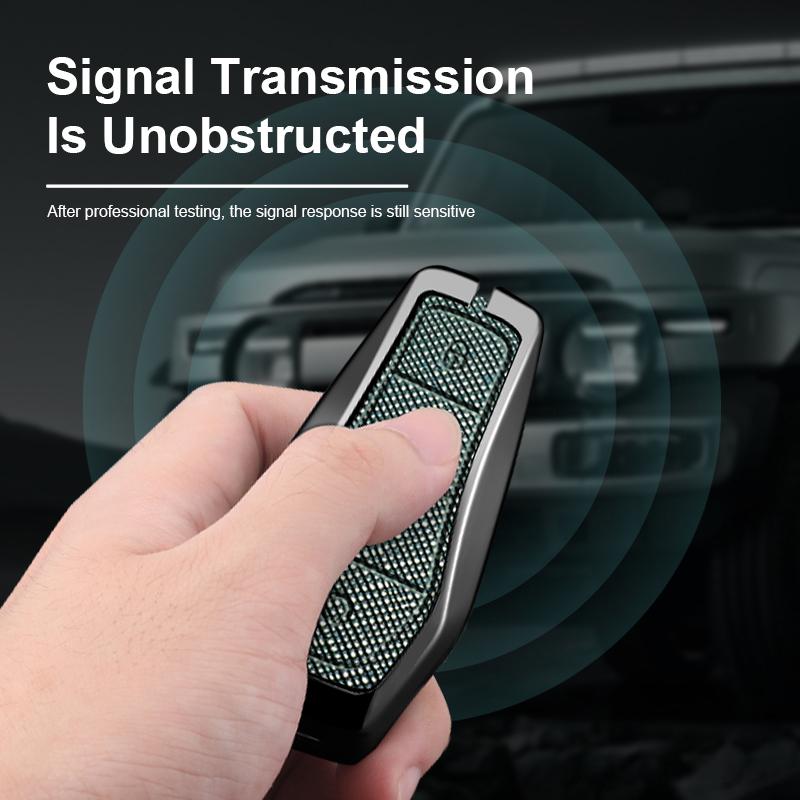 Metal Leather Car Key Case Protection Cover for BYD Atto 3 Song Plus Seal Han EV Dolphin Qin Plus U Dmi Yuan Pro Car Accessories