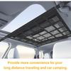 Upgrade Car Ceiling Cargo Net Pocket With Zip,Double Layers+Avoid Sagging Roof Cargo Bag For Toy,Quilts,Tickets,Universal Road Trip Essentials Car