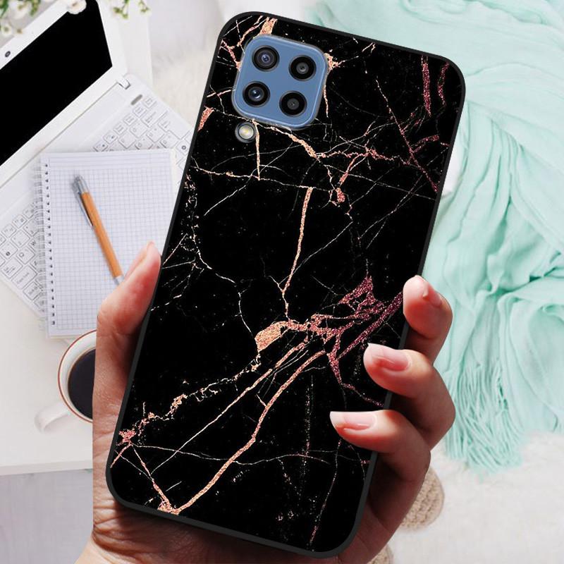 For Samsung M32 Case SM-M325F TPU Luxury Soft Fashion Silicone Phone Case For Samsung Galaxy M32 Coque Back Cover Fundas Shell