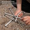 Outdoor Portable Camping Fire Bench Ultralight Detachable BBQ Grill Wood Stove