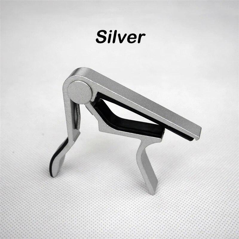 Universal Aluminium Capo Acoustic Guitar Transposition Clip Ukulele Transpose Clips Guitar Accessories Parts