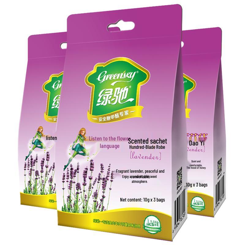 Lavender Air Freshener Sachet Set