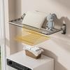 Multi Purpose Aluminum Alloy Wall Mounted Foldable Shelf