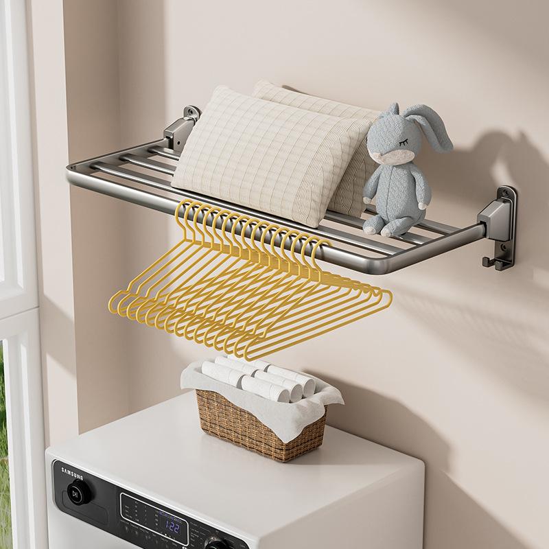Multi Purpose Aluminum Alloy Wall Mounted Foldable Shelf