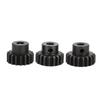 M1  5mm 17T-19  20T-22T Metal Pinion Motor Gear for 1Celsius8 RC   Truck Car (17T-19T)