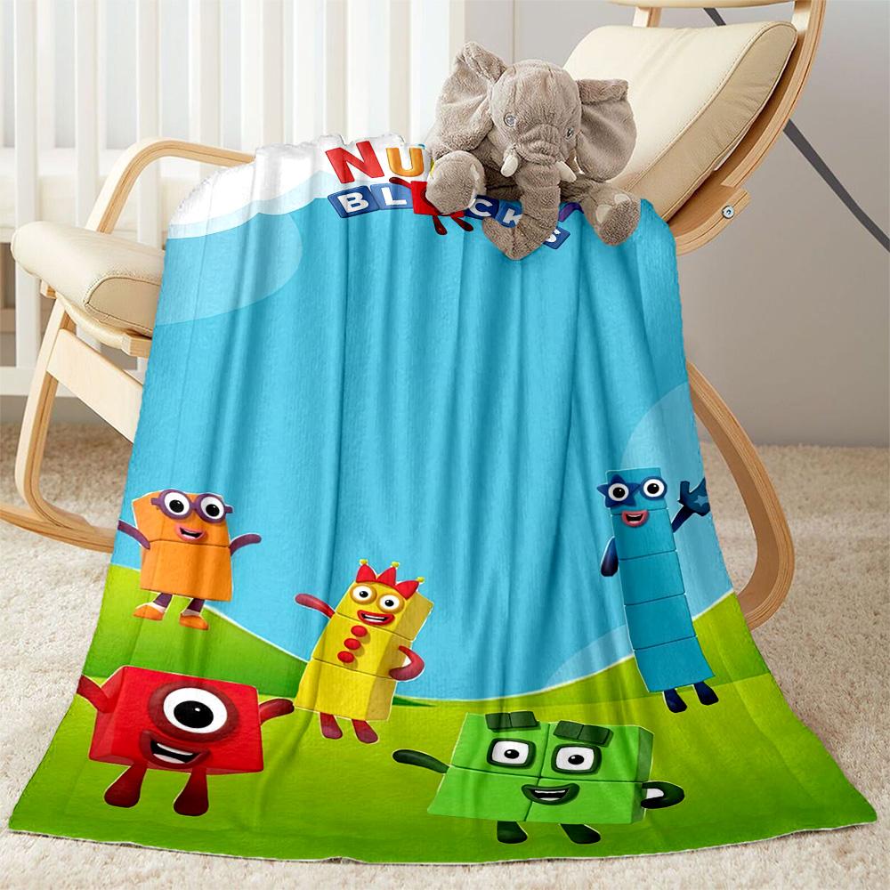 Numberblocks Blanket Soft & Cozy Suitable for Picnics Couch Bed for All Occasions Modern Style Best Holiday Gift for Friends Family