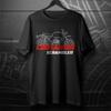 Voor Moto Morini Corsarino Scrambler Fans – Moto Animals Illustratie T-shirt